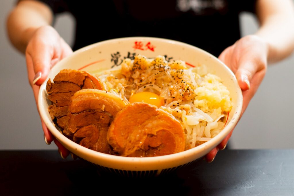 覚悟の一杯のラーメン